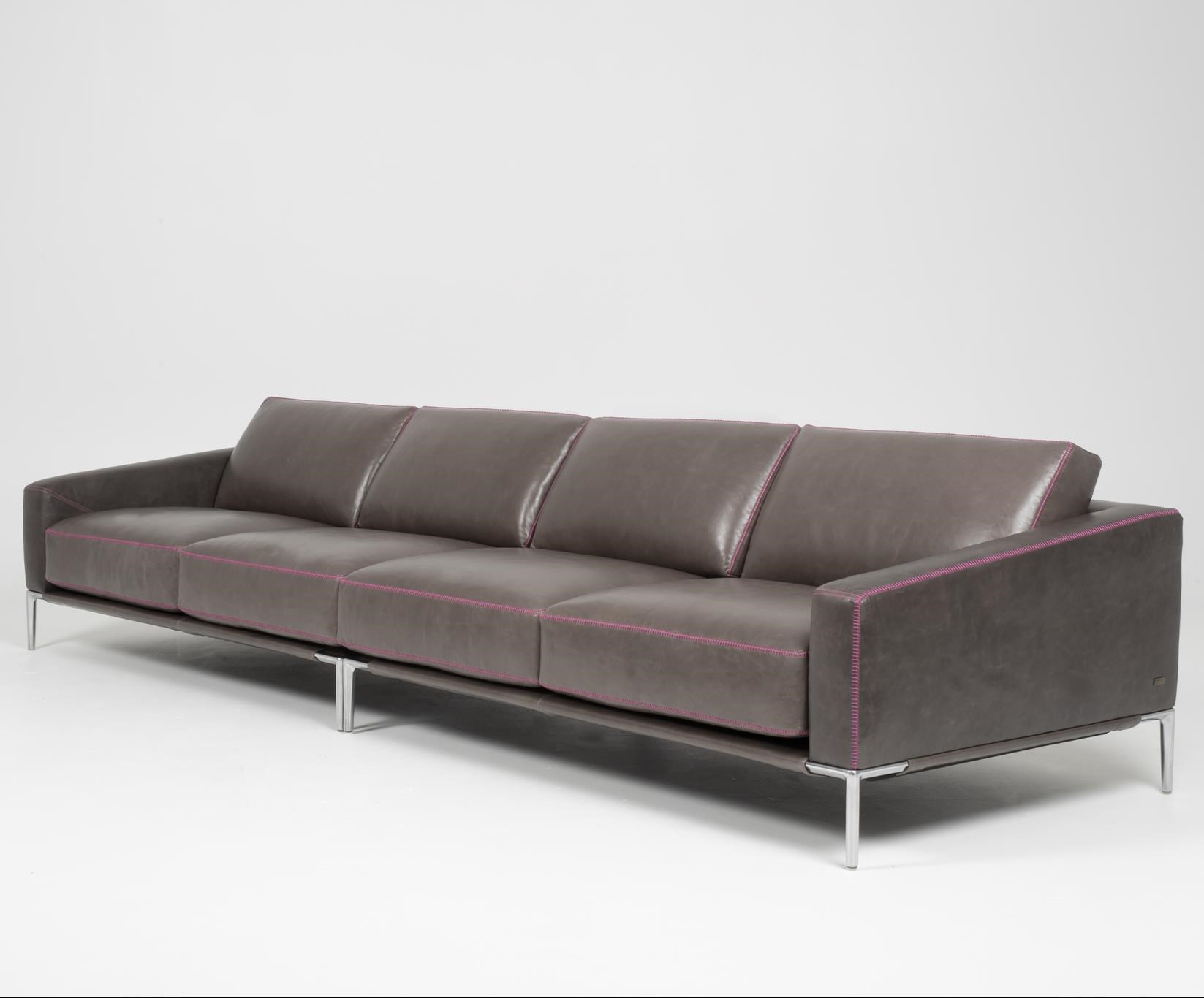 American Leather Sydney SNYLVSRA+LA Contemporary 4Seat Sofa with